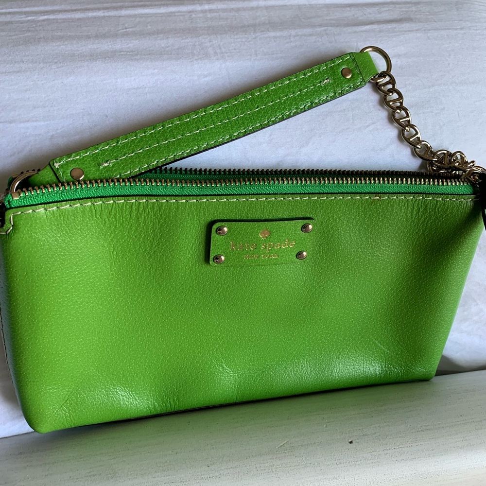kate spade ♠️ green mini shoulder bag